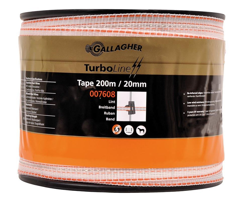 TurboLine lint 20 mm wit 200m