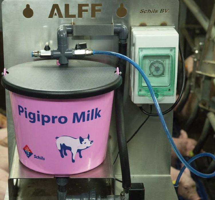 ALFF Melksysteem voor biggen bij de zeug